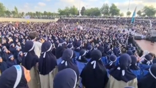 سرود زیبای سلام فرمانده در نبطیه لبنان