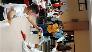 دستمال بازی دانش آموزان فارسان