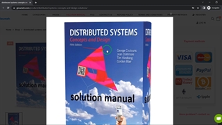 distributed systems concepts and design 5th edition exercise solutions manual pdf