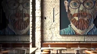 ایده هایی از نمای آجری در کافی شاپ