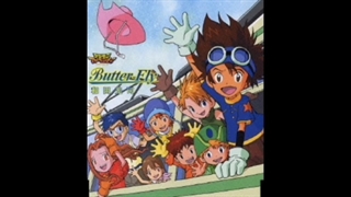 آهنگ تیتراژ شروع ماجراجویی دیجیمون _ butter fly _ با زیرنویس فارسی