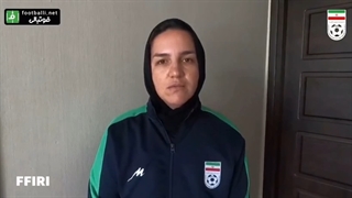 بدرقه بانوان ملی پوش فوتبال برای شرکت در مسابقات کافا