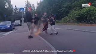 14010413: واژگونی ماشین فردی که قرآن را به آتش کشید - نروژ