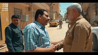 ارتباط صمیمانه فرمانده شهید حشدالشعبی ابومهدی المهندس با مردم عراق