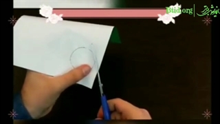 آموزش ساخت گل با کاغذ رنگی