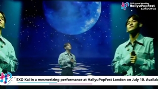 اجرای جدید آهنگ Love Words از چن در Hallyu Pop Festival in London 2022