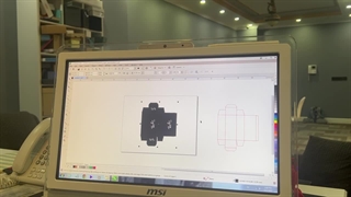 اضافه کردن اضافه رنگ در اطراف جعبه