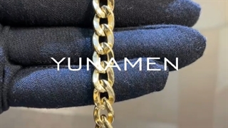 دستبند طلای مردانه یونامن Y740