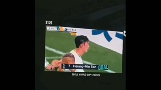 جیمین برای دیدن بازی سون هیونگ مین به استادیوم رفته بوده ⭐⭐