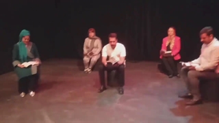 مروری سریع بر پرفورمنس ادبی «از فرشته تا شیدا»؛ کاری از گروه ادبیات آناهید. (پرفورمنس شعرخوانی و داستان‌خوانی)