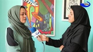 گفتگویی با ، بانوی هنرمند هنرهای تجسمی درشهرستان فردوس
