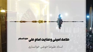 شفای بیمار با واسطت علامه امینی و عنایت امام علی علیه السلام