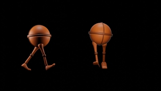 walk cycle ballie 2 view