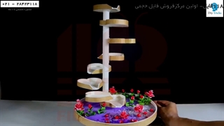 آموزش ساخت آبنما سنگی - ساخت آبنما - آبنما طبقاتی طرح قلب