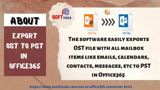 Export OST ot PST in Office 365
