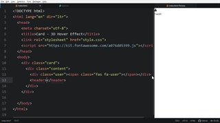 طراحی های خلاقانه HTML + CSS ، ساخت صفحه شبکه های اجتماعی ( Follow Me )