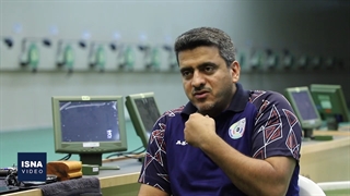 جواد فروغی از اولین طلای تپانچه ایران می‌گوید