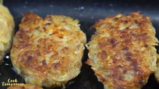 طرز تهیه کتلت با پنیر هالومی