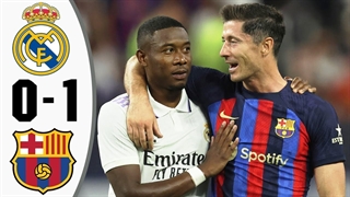 خلاصه بازی بارسلونا 1-0 رئال مادرید ( 2 مرداد 1401 )