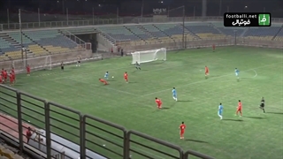 گل اول مس کرمان به پرسپولیس (مهرداد آوخ)