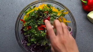 طرز تهیه فاجیتا سبزیجاتی