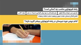 آخرین رتبه قبولی فیزیوتراپی سراسری ۱۴۰۱-۱۴۰۰