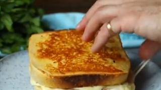 طرز تهیه غذا با نان تست