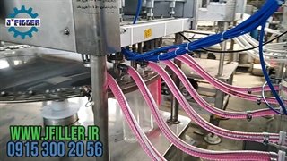 دستگاه پرکن مواد شوینده | دستگاه پرکن 6 نازل | جی فیلر 09159209291