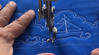 دوخت طراحی روی پارچه / felice