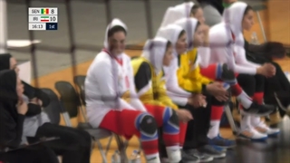 دیدار تیم های ایران و سنگال در مسابقات هندبال قهرمانی نوجوانان جهان ۲۰۲۲