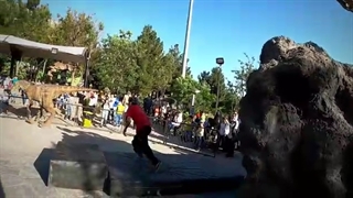 حرکات نمایشی پارکور