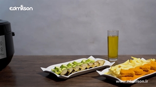 سیب زمینی و ناگت رو با پلوپز سرخ کن!