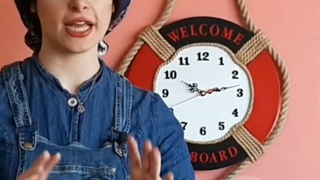 ساعت دیواری طرح تیوپ منیموکالا