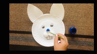 ساخت خرگوش با بشقاب یکبارمصرف