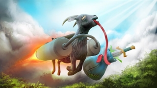 تماشا کنید: بازی شبیه ساز بز! Goat Simulator 3
