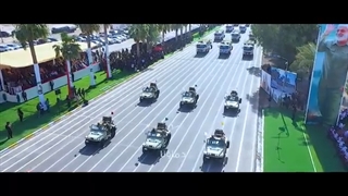 رژه بسیار زیبای حشدالشعبی عراق به احترام شهدا