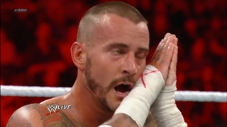 مسابقه رندی اورتن و سی ام پانک در راو 2012 ماه سپتامبر 10