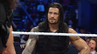 مسابقه جان سینا و ست رالینز در smackdown 2013 ماه دسامبر 27