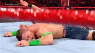 مسابقه جان سینا مقابل the miz در raw 2018 ماه فوریه 12