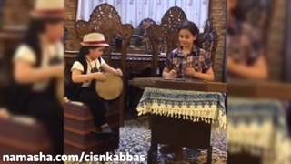 ۱۰ اجرای تنبک و کمانچه نوازی پارسا باجلاوند کودک دورودی از ۴ تا ۹ سالگی