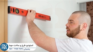 آموزش مراحل نصب کاغذ دیواری