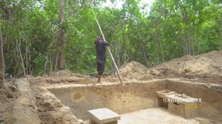 خانه سازی در جنگل