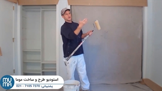 آموزش رنگ آمیزی ساختمان