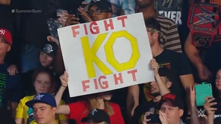 مسابقه کوین اونز و shane mcmahon در summerslam 2019