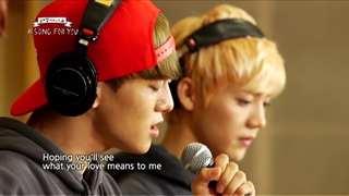 اجرای آهنگ Open Arms از اکسو (Studio Ver)