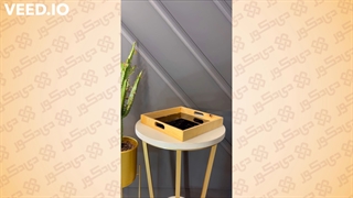 خرید سینی چوبی مربع ماربل