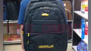 نمایش کوله پشتی مدرسه ای برند CAT 14CU در ایساتیس کامپیوتر در یزد