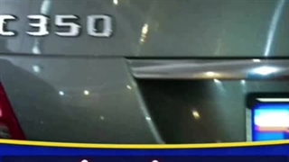 نصب ضربه گیر بر روی خودرو بنز c350