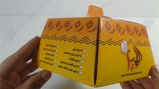 نمونه طراحی و ساخت جعبه ته چین با روکش سلفون در قم