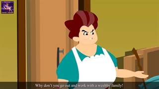دختر تنبل و دختر سخت کوش
